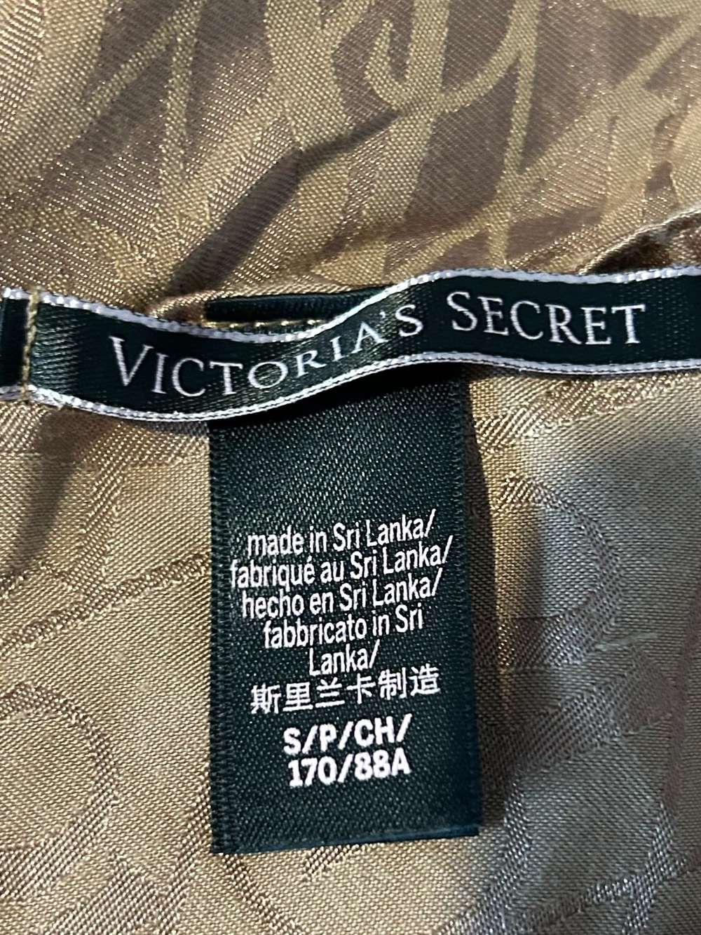 Victoria's Secret Iconic Logo Slip Midi Dress with Side Slit Size Small - Picture 7 of 8